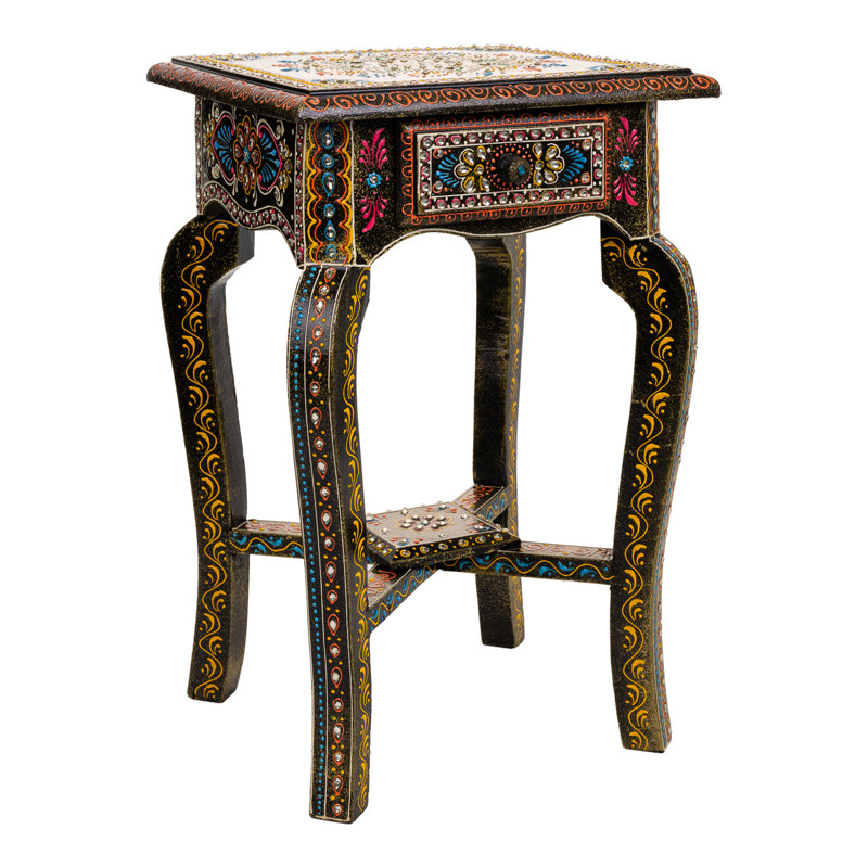 Hector Side Table with Storage