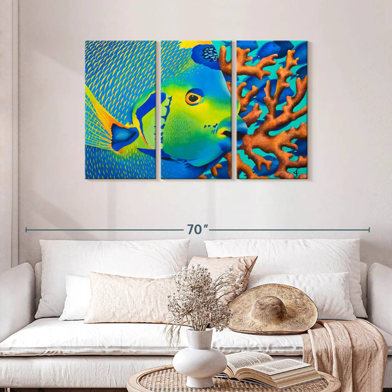 Brampt Angelfish, 28" H x 45" W