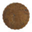 Table d'appoint intérieure MGO - Table de bout durable de style souche d'arbre pour patio, jardin, salon, hauteur 16,61 po, finition grain de bois brun