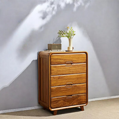 Solid Wenge Wood Console Cabinet