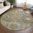 Machine Washable Indoor/Outdoor Xhevrie Sage Rug-111819340