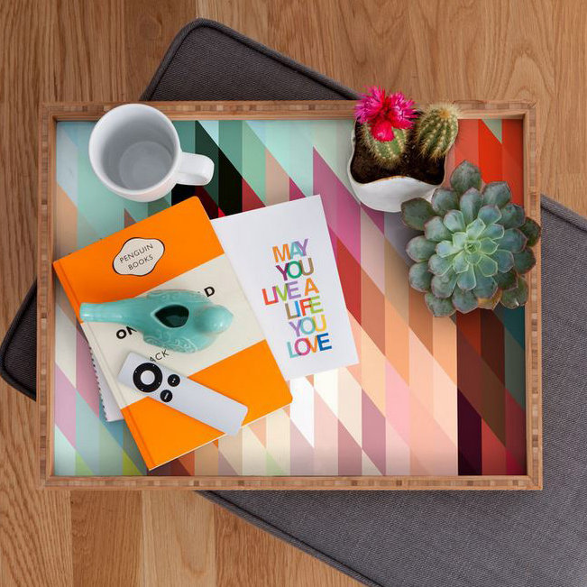 Bamboo Tray, 1.75" H x 18" W x 14" D