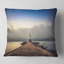 Phare sur la côte et ciel nuageux - Coussin imprimé pont et pont-29600145-29600141