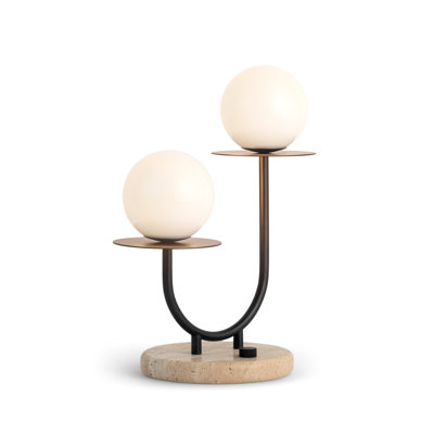 Lampe de bureau en métal Ruva
