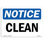 Clean Decal 5" X 3.5"