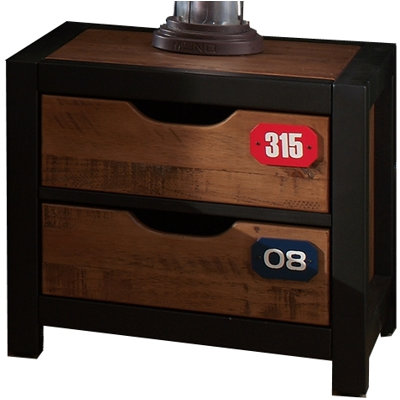 Simone 2 Drawer Nightstand