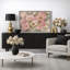 «Blush Pink Poppy», impression botanique sur toile-126039938-126039948