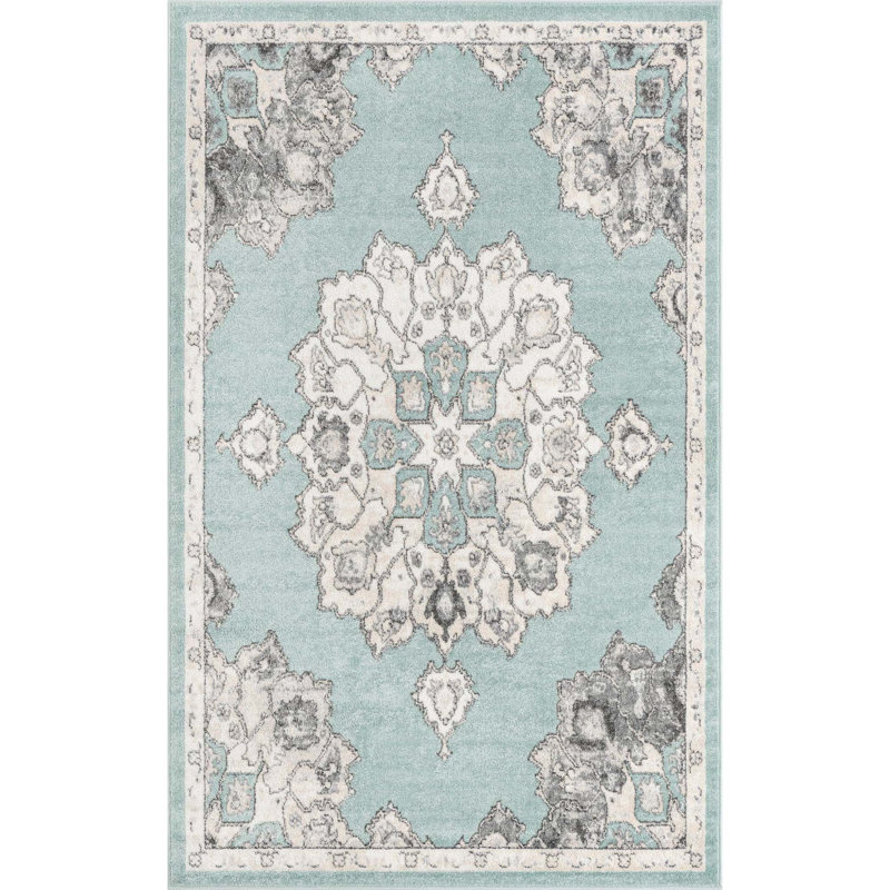 Oriental Indoor Rug, Rectangle 5' x 8'