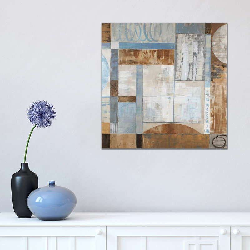 Intersection by Liz Jardine - Wrapped Canvas Painting, 45.72 cm H x 45.72 cm W x 1.91 cm D