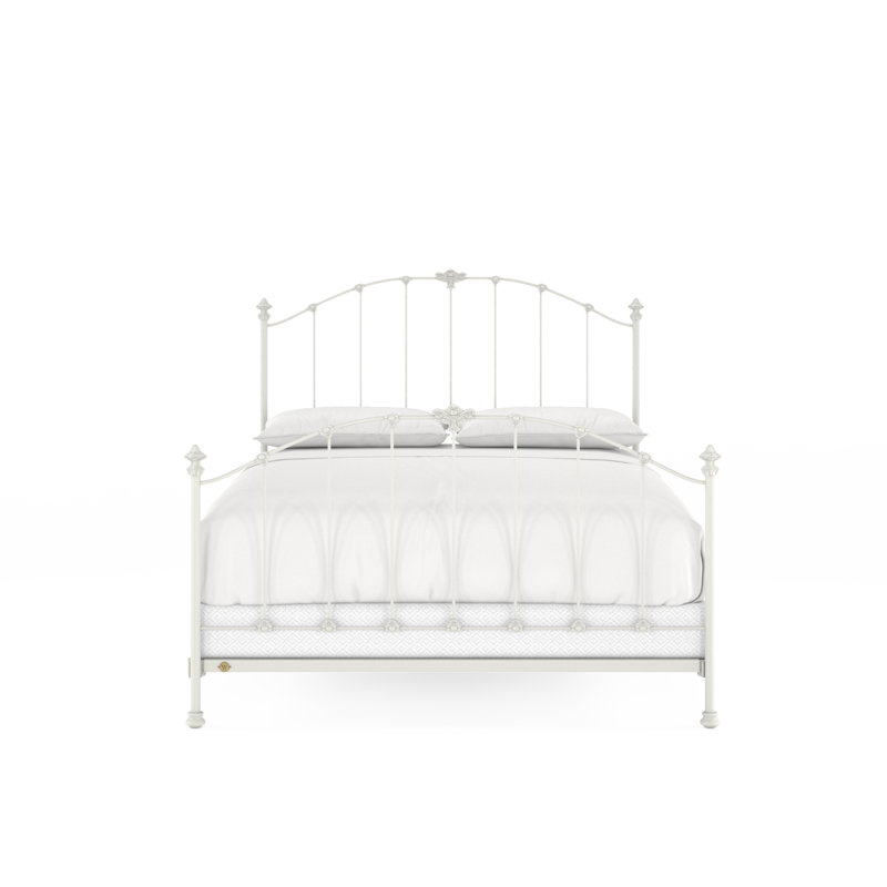 171 Country French Bed | Complete Standard, California King, Matte White