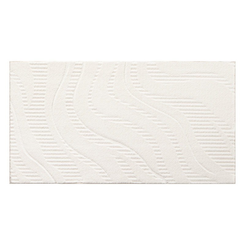 TOWN & COUNTRY EVERYDAY Lane Everwash® Machine Washable Area Rug 1'7x2'11 Ivory, Runner 1'7" x 2'11"
