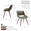 Ayrton Faux Leather Mid-Century Dining Chair-237339511
