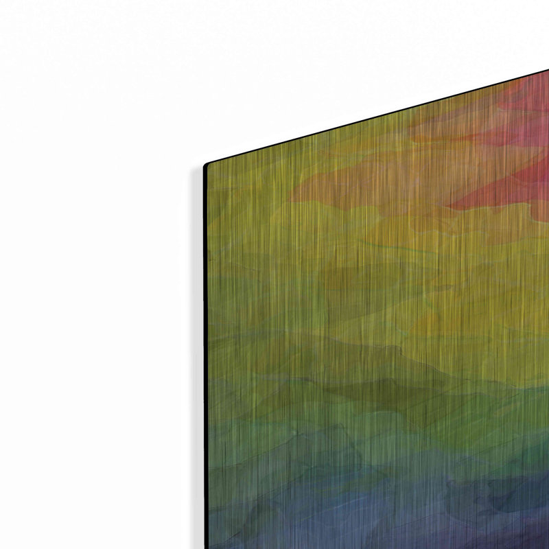 Brayden Studio® «Joyful» par Shandra Smith, art mural en métal, H 36 po x l 24 po