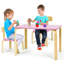 Ensemble 3 pièces de table de jeu / chaise en bois massif pour enfants Ottman-1311770394