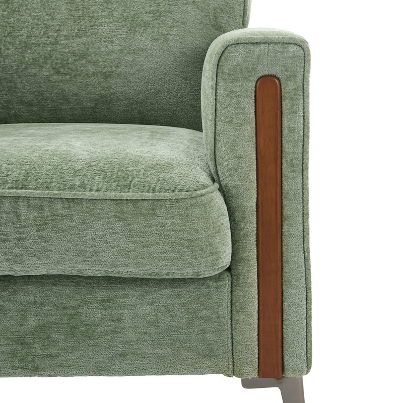 Fauteuil Roshea, Chenille verte