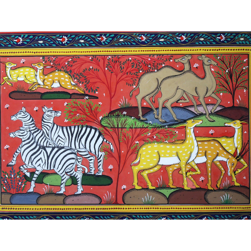 Animaux doux | Paata, peinture de l'Orissa