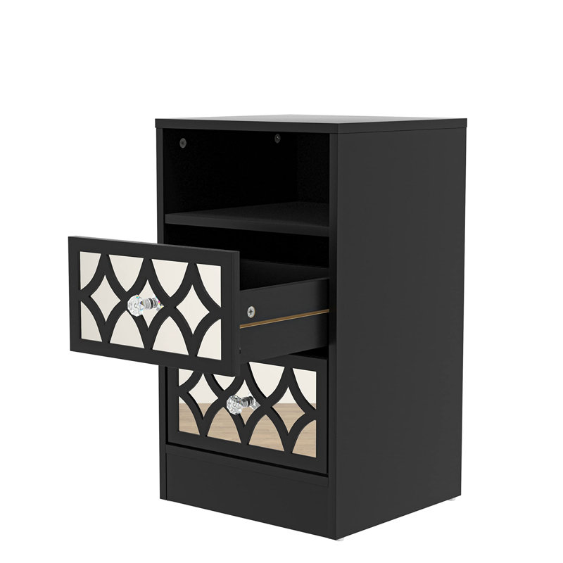 Inyokern 35cm W Bedside Table