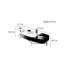 Table basse simple en pierre micro-cristalline