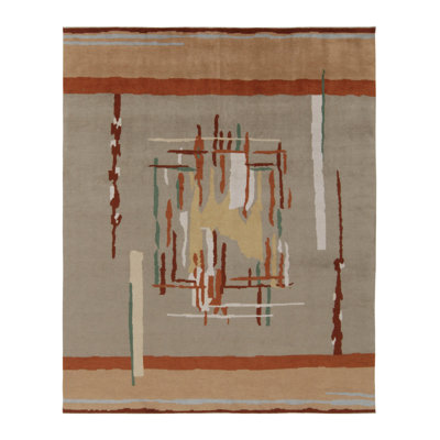 One-of-a-Kind 7'11" X 10' No Wool Area Rug in Orange