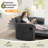 55.1" Compact Sleeper Couch With 5-Position Adjustable Backrest, Hidden Storage & USB Charging 3-In-1 Pull Out Sofa Bed For Small Spaces-1314247871-1314247868-1314247858