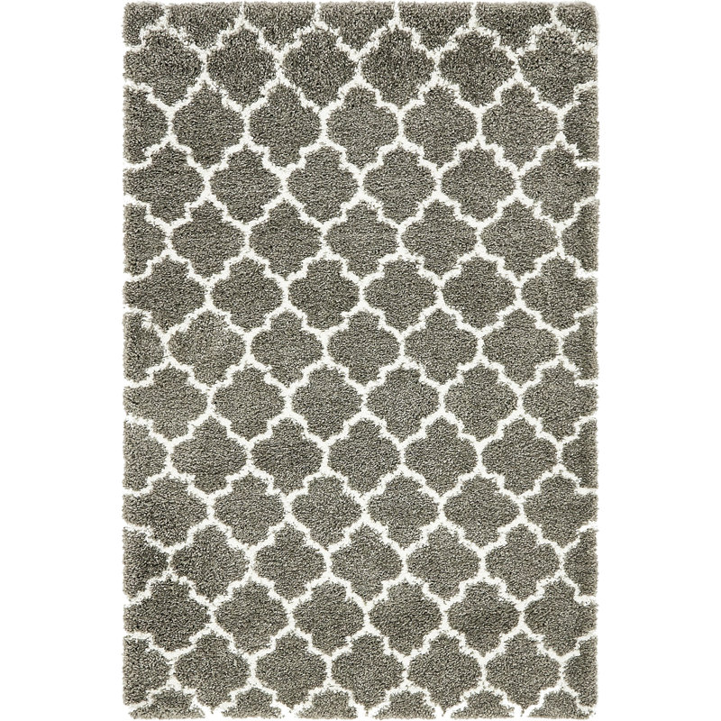 Burkart Shag Area Rug, Rectangle 122 x 183cm