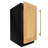 Fabriano 15" Solid Panel Overlay 34 Bottle Single Zone Built-in Wine Refrigerator-88807094