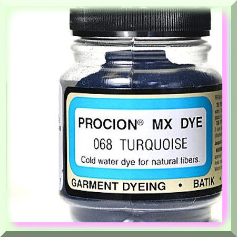 Turquoise Procion MX Fiber Reactive Dye 33oz