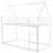 Twin Over Twin House Bunk Bed With Built-In Ladder-1108496005