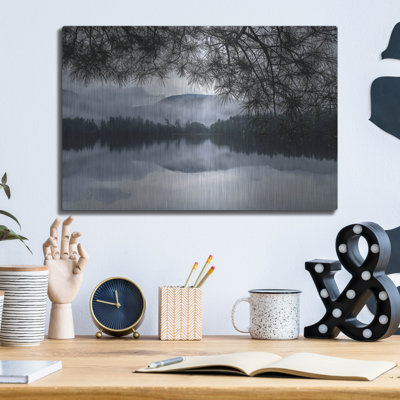 Rainy Day Cooper Lake' by Kelly Sinclair, Metal Wall Art