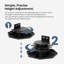 Adjustable Pedestals Riser For Joist 30-60mm