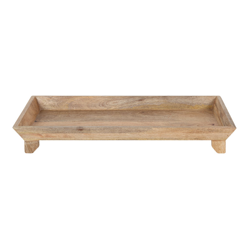 Plateau de coiffeuse Des, H 3,5 po x l 24 po x P 10 po
