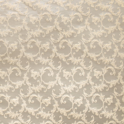 Arbella Fabric | Traditional Small Scale Floral Pattern | Color Champagne