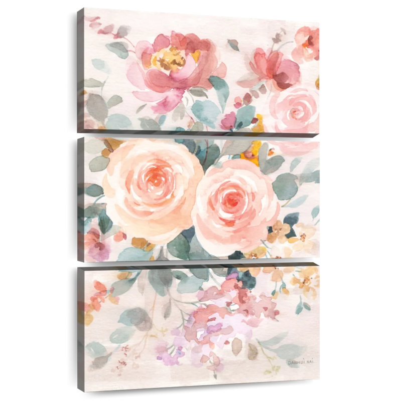 Harnek - floraison de septembre II, H 65 po x l 42 po