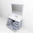 Dukes 48"  Single Vanity, Square Sink And 46" Mirror W/ Faucet-1413845218-1361657763