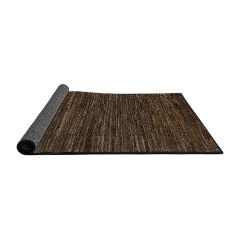 Wool Abstract Indoor Rug, Round 5'