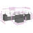 Vidaxl Garden Sofa Set Grey