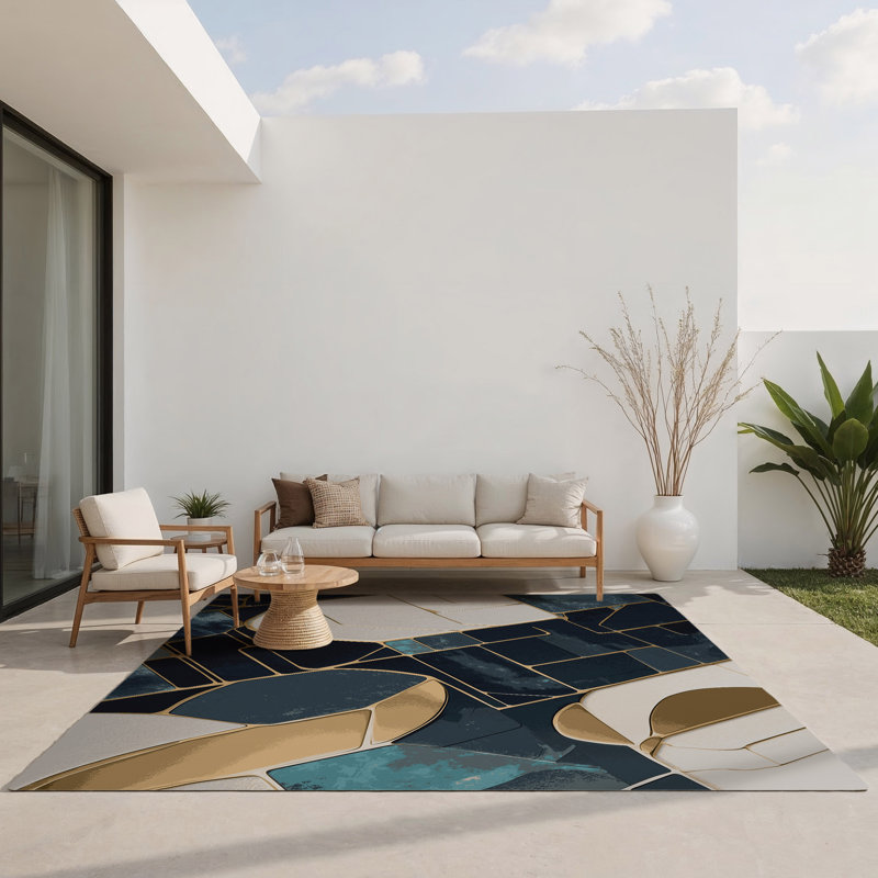 Tapis intérieur et extérieur Astral, Rectangle 5 pi x 7 pi