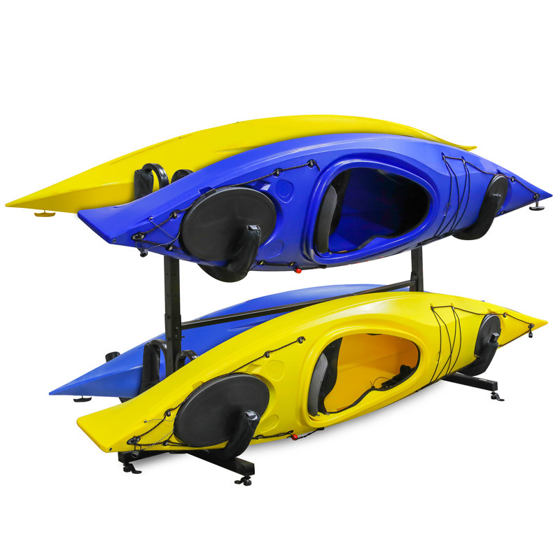 Warrington Steel Freestanding Adjustable Kayak Rack