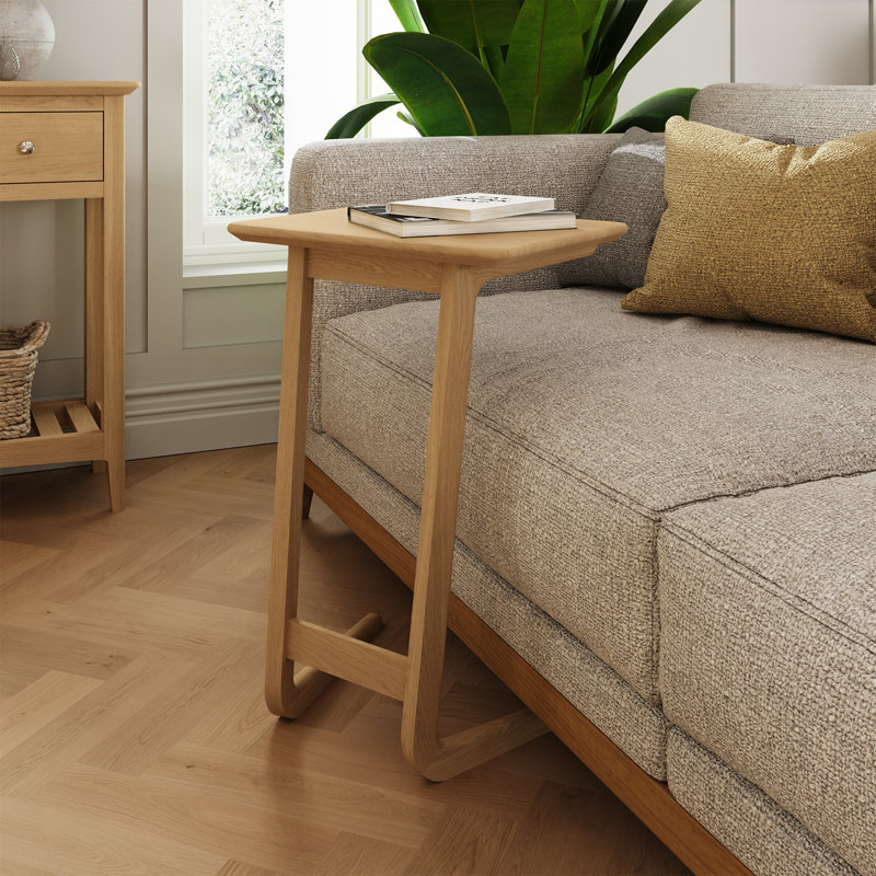 Claiborne Solid Wood C Table End Table