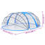 Symple Stuff Pool Dome Oval 530X410x210 Cm
