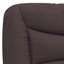 Lit avec matelas Hvar brun foncé 140 x 190 cm-1063841292-1063841291