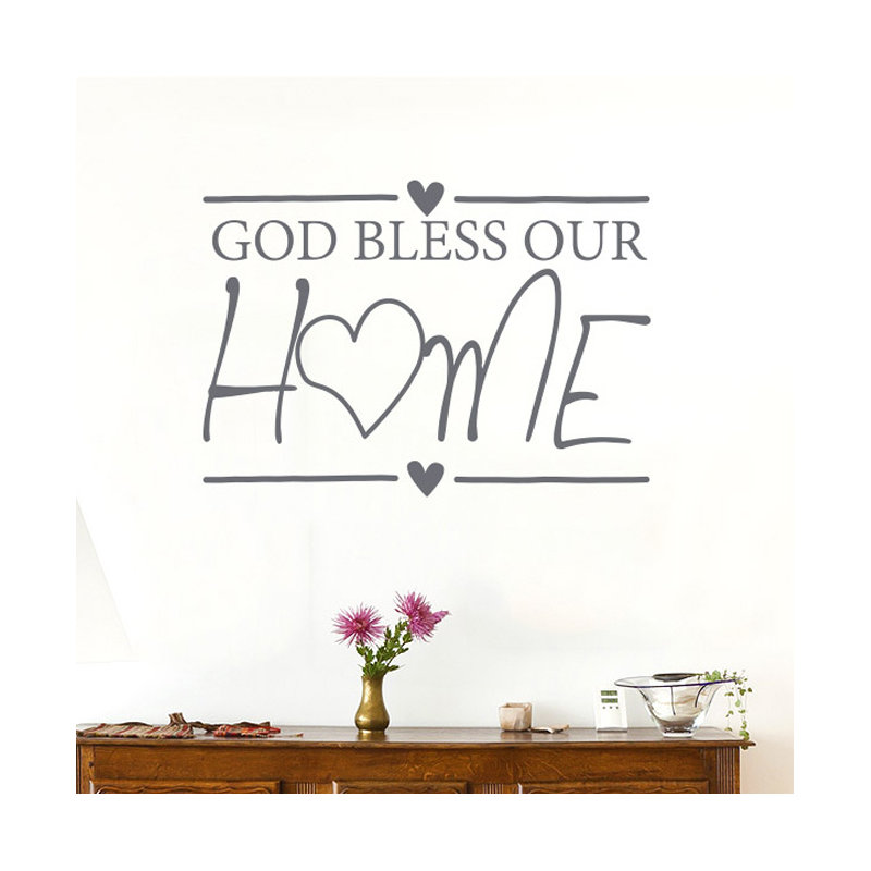 Wall Decal, Grey, Medium