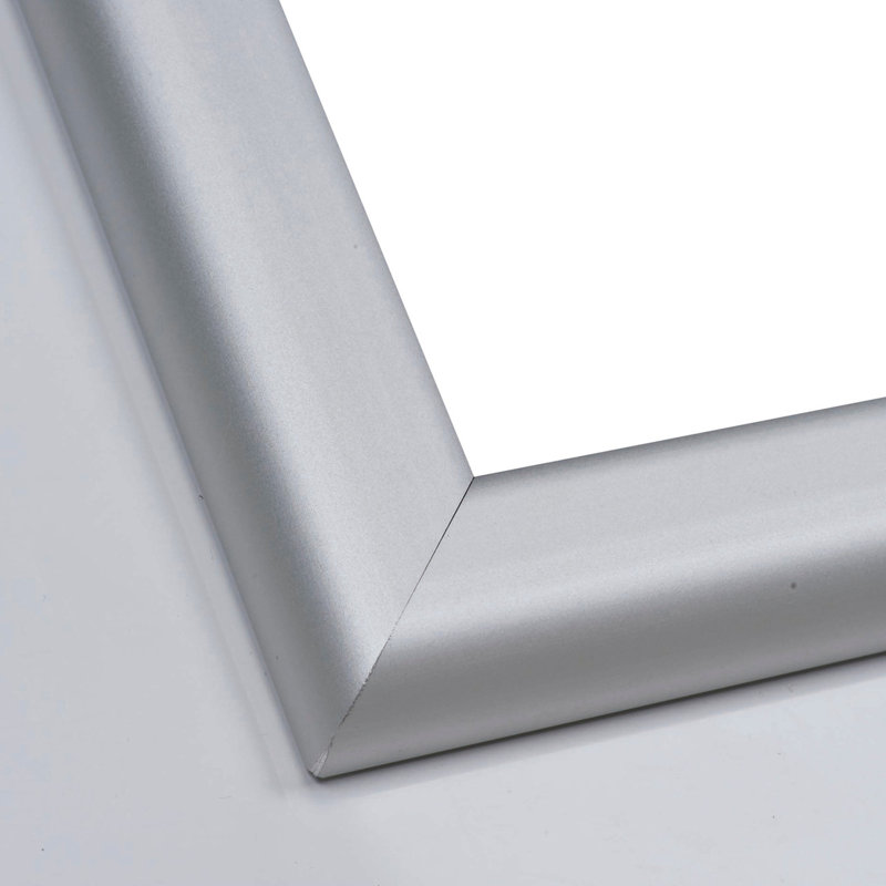 Large White Dry Erase Board with Matte Silver Aluminum Frame
