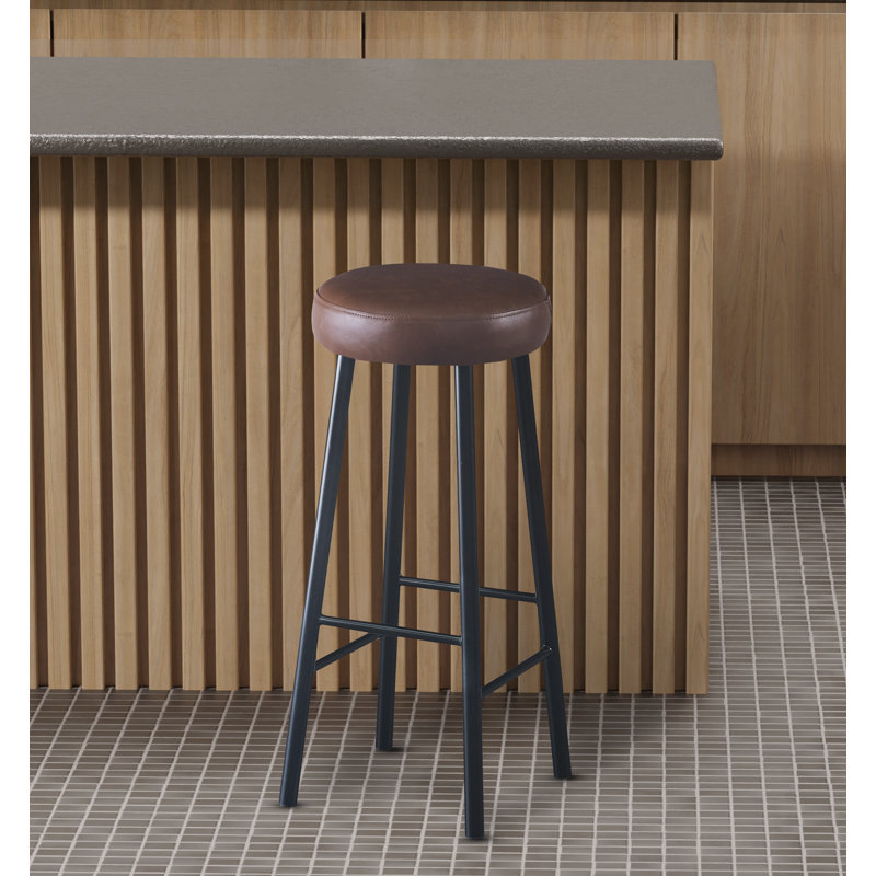 Aavni 75cm Classic Bar Stool/Counter Stool, Brown