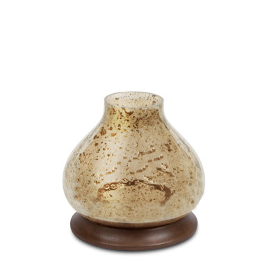 Porte-bougie feuille d'or 10 pouces Acanthus Collection
