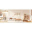 Lit en bois avec clôture Watsons-912572457