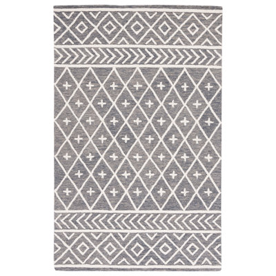 Metro Hand Tufted Wool And Cotton With Latex Southwestern Rug