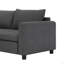 Pièce modulaire - Accoudoirs, partie de canapé modulaire, chenille, style minimaliste, 2 couleurs, non pour utilisation séparée-386242210
