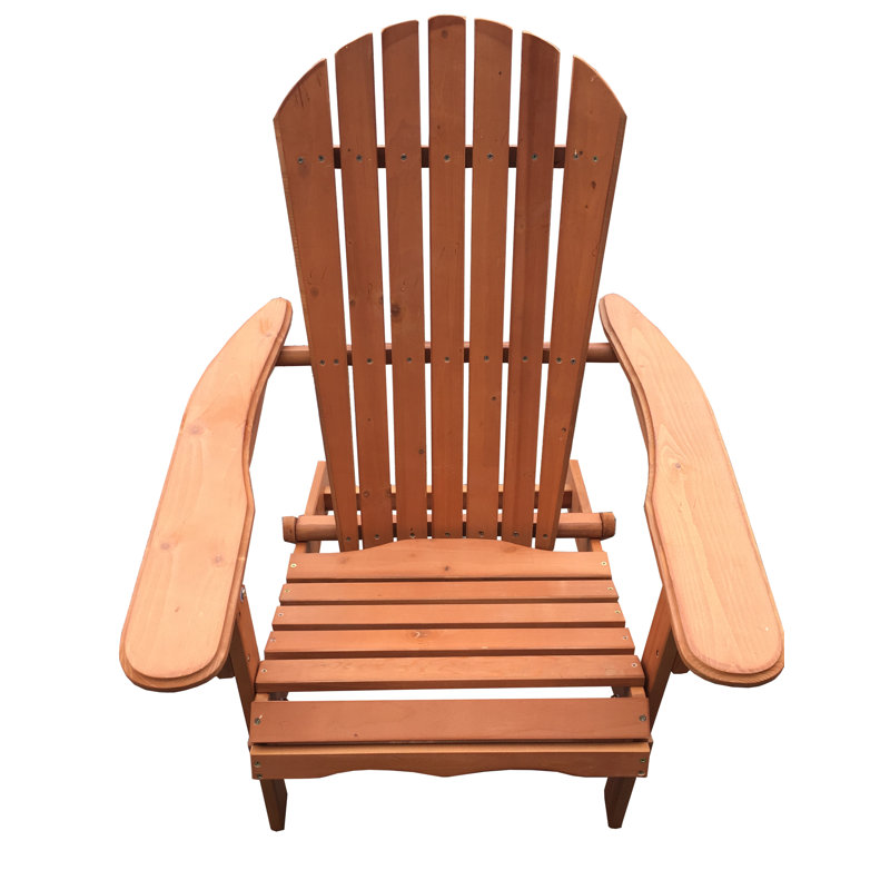 Chaise adirondack pliante en bois massif Arana