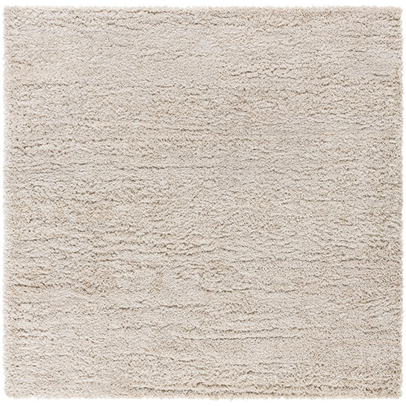 Tapis beige Gilkey, Carré 7 pi 10 po